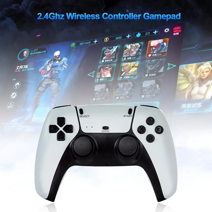 M8 Pro 4K Game Stick Lite (2nd Gen) with Dual Wireless Controllers - 20,000+ Retro Games, 64GB Storage, HDMI Streaming Device