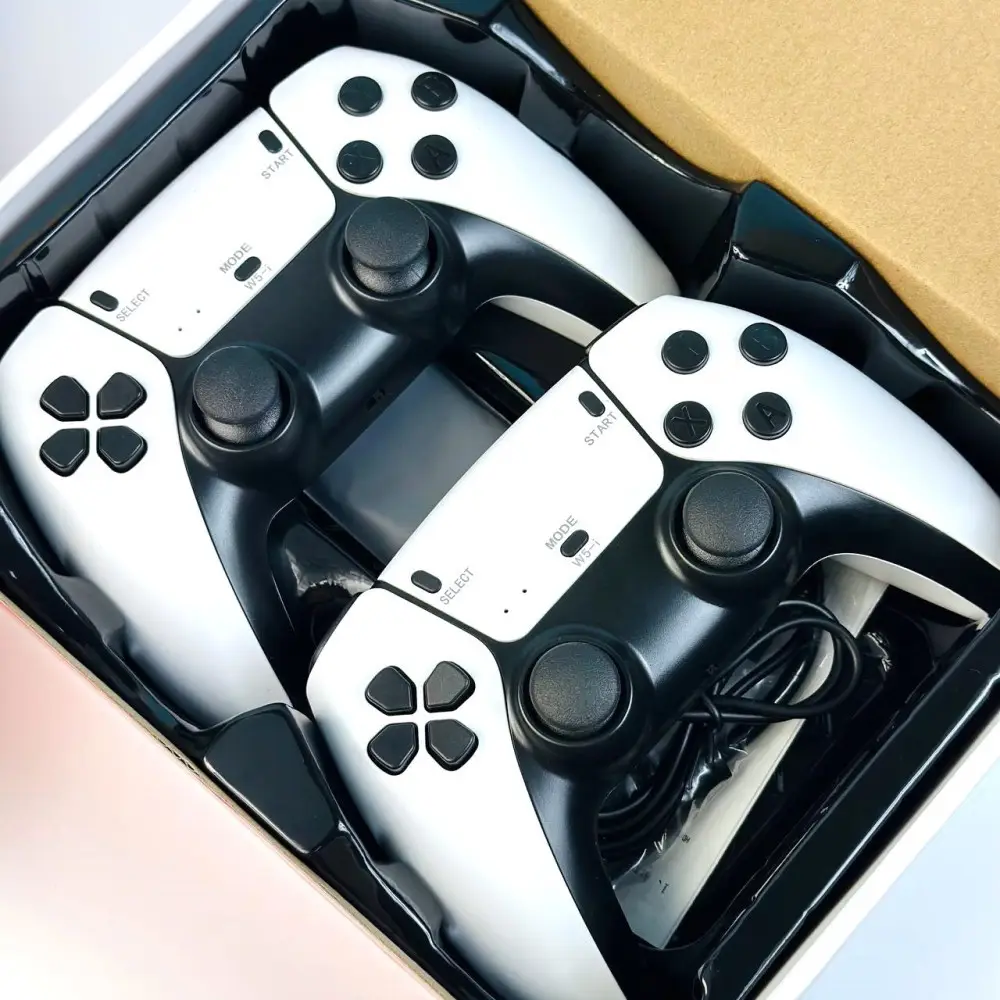 M8 Pro 4K Game Stick Lite (2nd Gen) with Dual Wireless Controllers - 20,000+ Retro Games, 64GB Storage, HDMI Streaming Device